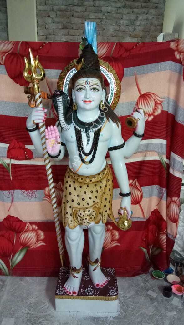 MARBLE SHIVA BIG STATUE