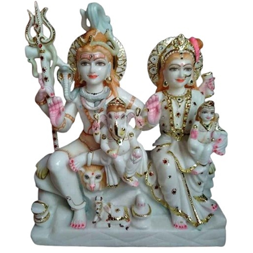 Marble Statue Of Shiv Parvati Manufacturers in Delhi